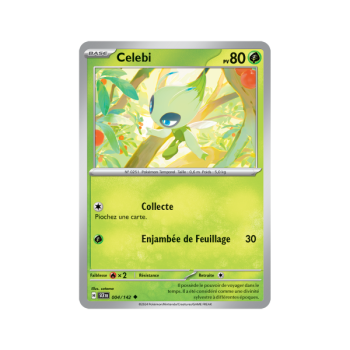 Item Celebi - Reverse 4/142 - Ecarlate et Violet Couronne Stellaire