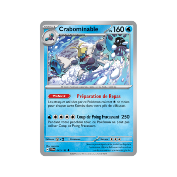 Item Crabominable - Reverse 42/142 - Ecarlate et Violet Couronne Stellaire