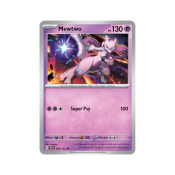 Item Mewtwo - Reverse 59/142 - Ecarlate et Violet Couronne Stellaire
