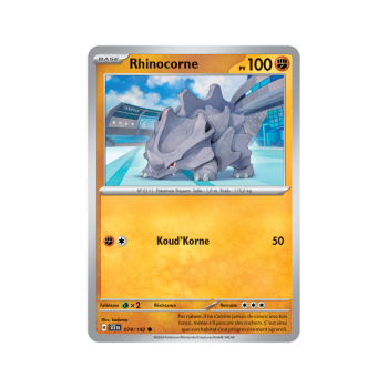 Item Rhinocorne - Reverse 74/142 - Ecarlate et Violet Couronne Stellaire