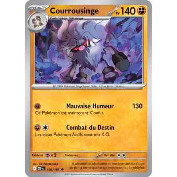 Item Courrousinge - Reverse 100/191 - Ecarlate et Violet Etincelle Déferlante