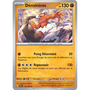 Item Démétéros - Reverse 110/191 - Ecarlate et Violet Etincelle Déferlante