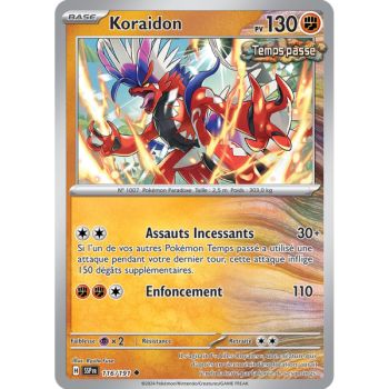 Item Koraidon - Reverse 116/191 - Ecarlate et Violet Etincelle Déferlante