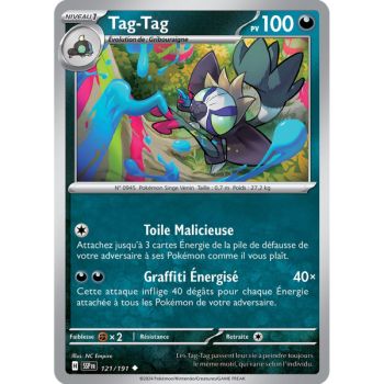 Item Tag-Tag - Reverse 121/191 - Ecarlate et Violet Etincelle Déferlante