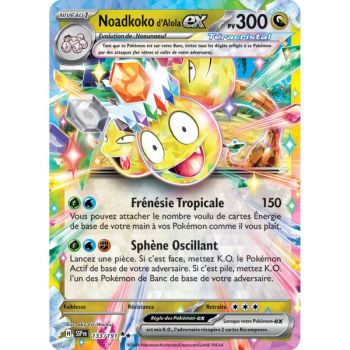 Item Noadkoko d’Alola-ex - Double Rare 133/191 - Ecarlate et Violet Etincelle Déferlante