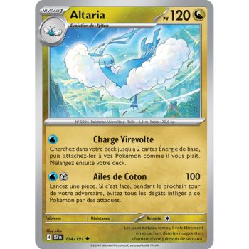 Item Altaria - Reverse 134/191 - Ecarlate et Violet Etincelle Déferlante