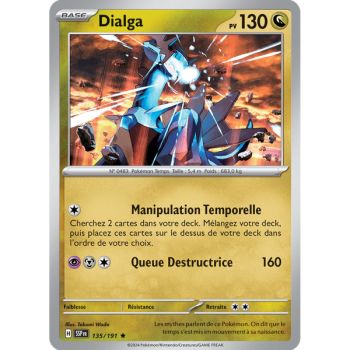 Item Dialga - Reverse 135/191 - Ecarlate et Violet Etincelle Déferlante