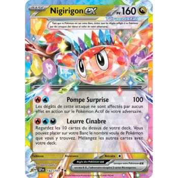 Item Nigirigon-ex - Double Rare 142/191 - Ecarlate et Violet Etincelle Déferlante