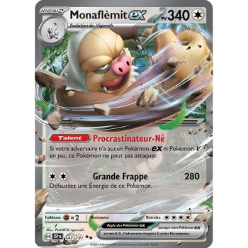 Item Monaflèmit-ex - Double Rare 147/191 - Ecarlate et Violet Etincelle Déferlante