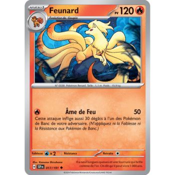 Item Feunard - Reverse 17/191 - Ecarlate et Violet Etincelle Déferlante