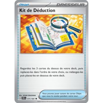Item Kit de Déduction - Reverse 171/191 - Ecarlate et Violet Etincelle Déferlante