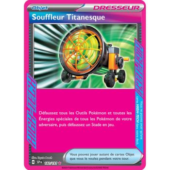 Item Souffleur Titanesque - ACE SPEC rare 182/191 - Ecarlate et Violet Etincelle Déferlante