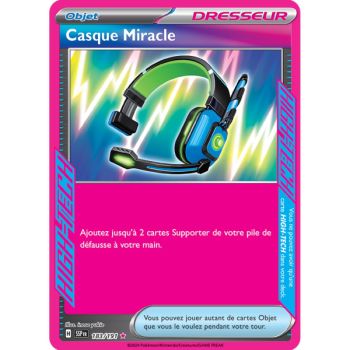 Item Casque Miracle - ACE SPEC rare 183/191 - Ecarlate et Violet Etincelle Déferlante