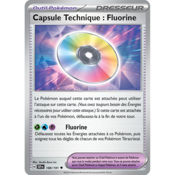 Item Capsule Technique : Fluorine - Reverse 188/191 - Ecarlate et Violet Etincelle Déferlante