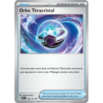 Item Orbe Téracristal - Peu Commune 189/191 - Ecarlate et Violet Etincelle Déferlante