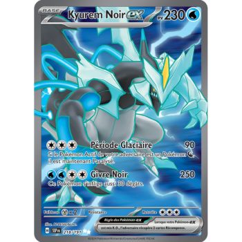 Item Kyurem Noir-ex - Ultra Rare 218/191 - Ecarlate et Violet Etincelle Déferlante