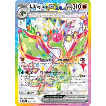 Item Libégon-ex - Ultra Rare 222/191 - Ecarlate et Violet Etincelle Déferlante