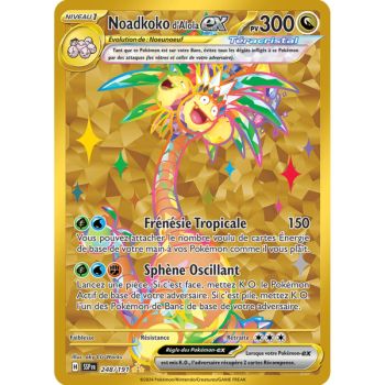 Item Noadkoko d’Alola-ex - Hyper Rare 248/191 - Ecarlate et Violet Etincelle Déferlante
