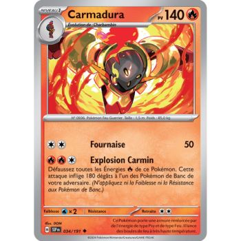 Item Carmadura - Reverse 34/191 - Ecarlate et Violet Etincelle Déferlante