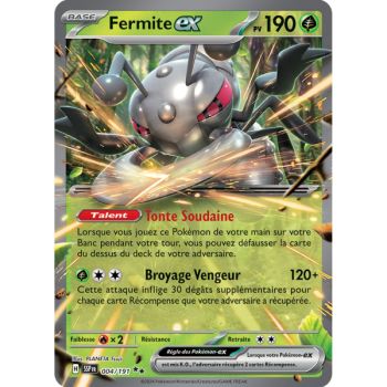 Item Fermite-ex - Double Rare 4/191 - Ecarlate et Violet Etincelle Déferlante