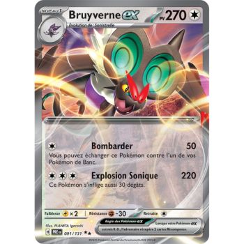 Item Bruyverne-ex - Double Rare 91/131 - Ecarlate et Violet 8.5 Évolutions Prismatiques