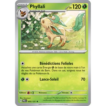 Item Phyllali - Holo Rare 5/131 - Ecarlate et Violet 8.5 Évolutions Prismatiques