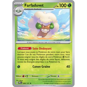 Item Farfaduvet - Holo Rare 8/131 - Ecarlate et Violet 8.5 Évolutions Prismatiques
