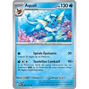 Item Aquali - Holo Rare 22/131 - Ecarlate et Violet 8.5 Évolutions Prismatiques