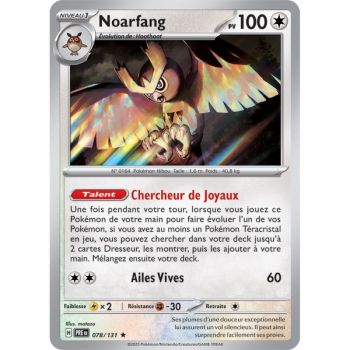 Item Noarfang - Holo Rare 78/131 - Ecarlate et Violet 8.5 Évolutions Prismatiques