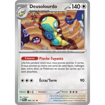 Item Deusolourdo - Holo Rare 80/131 - Ecarlate et Violet 8.5 Évolutions Prismatiques