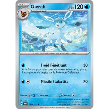 Item Givrali - Holo Rare 25/131 - Ecarlate et Violet 8.5 Évolutions Prismatiques