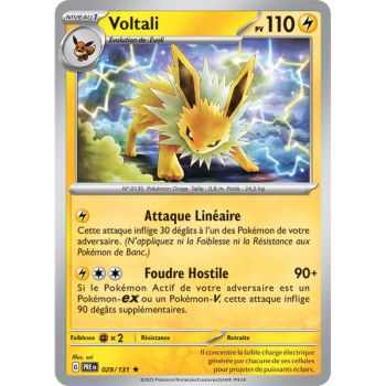 Item Voltali - Holo Rare 29/131 - Ecarlate et Violet 8.5 Évolutions Prismatiques
