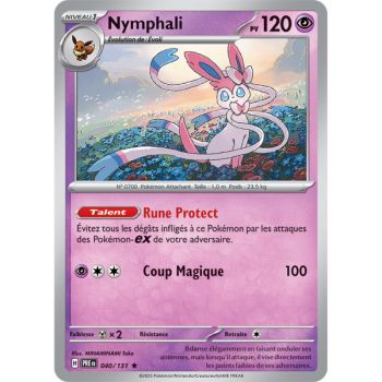 Item Nymphali - Holo Rare 40/131 - Ecarlate et Violet 8.5 Évolutions Prismatiques