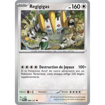 Item Regigigas - Peu Commune 86/131 - Ecarlate et Violet 8.5 Évolutions Prismatiques