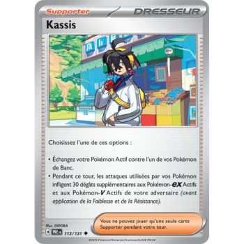 Item Kassis - Peu Commune 113/131 - Ecarlate et Violet 8.5 Évolutions Prismatiques