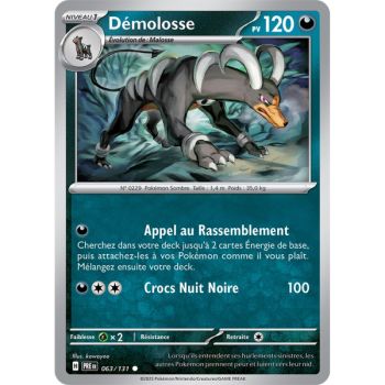 Item Démolosse - Commune 63/131 - Ecarlate et Violet 8.5 Évolutions Prismatiques