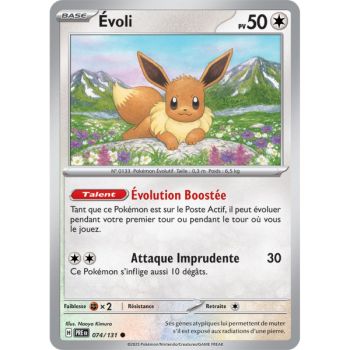 Item Évoli - Commune 74/131 - Ecarlate et Violet 8.5 Évolutions Prismatiques
