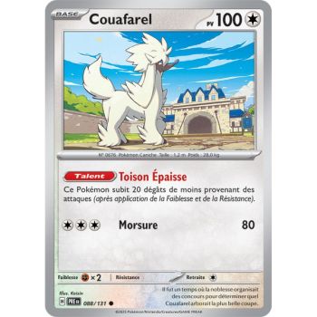 Item Couafarel - Commune 88/131 - Ecarlate et Violet 8.5 Évolutions Prismatiques