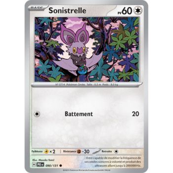 Item Sonistrelle - Commune 90/131 - Ecarlate et Violet 8.5 Évolutions Prismatiques
