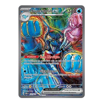 Superdofin-ex - Special Illustration Rare 151/131 - Ecarlate et Violet 8.5 Évolutions Prismatiques