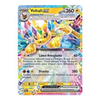 Voltali-ex - Double Rare 30/131 - Ecarlate et Violet 8.5 Évolutions Prismatiques