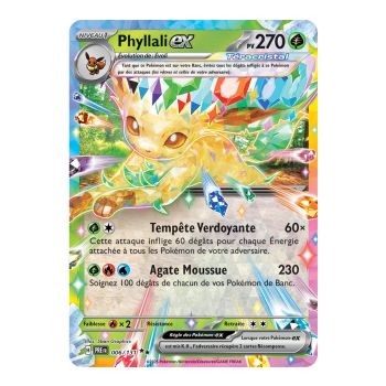 Phyllali-ex - Double Rare 6/131 - Ecarlate et Violet 8.5 Évolutions Prismatiques