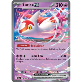 Item Latias-ex - Double Rare 76/191 - Ecarlate et Violet Etincelle Déferlante