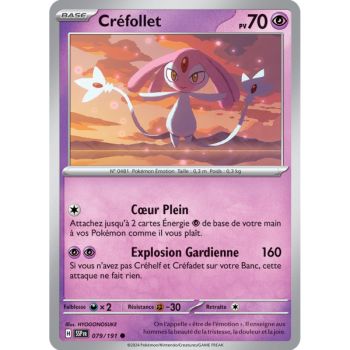 Item Créfollet - Reverse 79/191 - Ecarlate et Violet Etincelle Déferlante