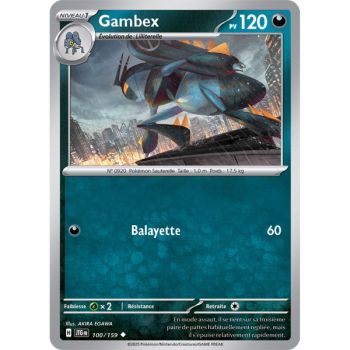 Item Gambex - Peu Commune 100/159 - Ecarlate et Violet 9 Aventures Ensemble