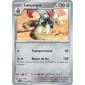 Item Lançargot - Peu Commune 102/159 - Ecarlate et Violet 9 Aventures Ensemble
