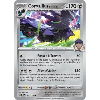 Item Corvaillus de Nabil - Reverse 108/159 - Ecarlate et Violet 9 Aventures Ensemble