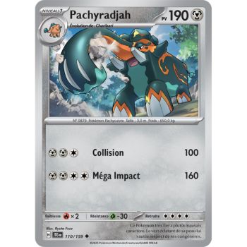 Item Pachyradjah - Peu Commune 110/159 - Ecarlate et Violet 9 Aventures Ensemble