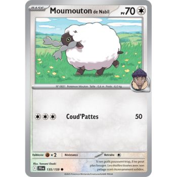 Item Moumouton de Nabil - Reverse 135/159 - Ecarlate et Violet 9 Aventures Ensemble