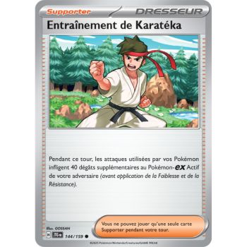 Item Entraînement de Karatéka - Commune 144/159 - Ecarlate et Violet 9 Aventures Ensemble